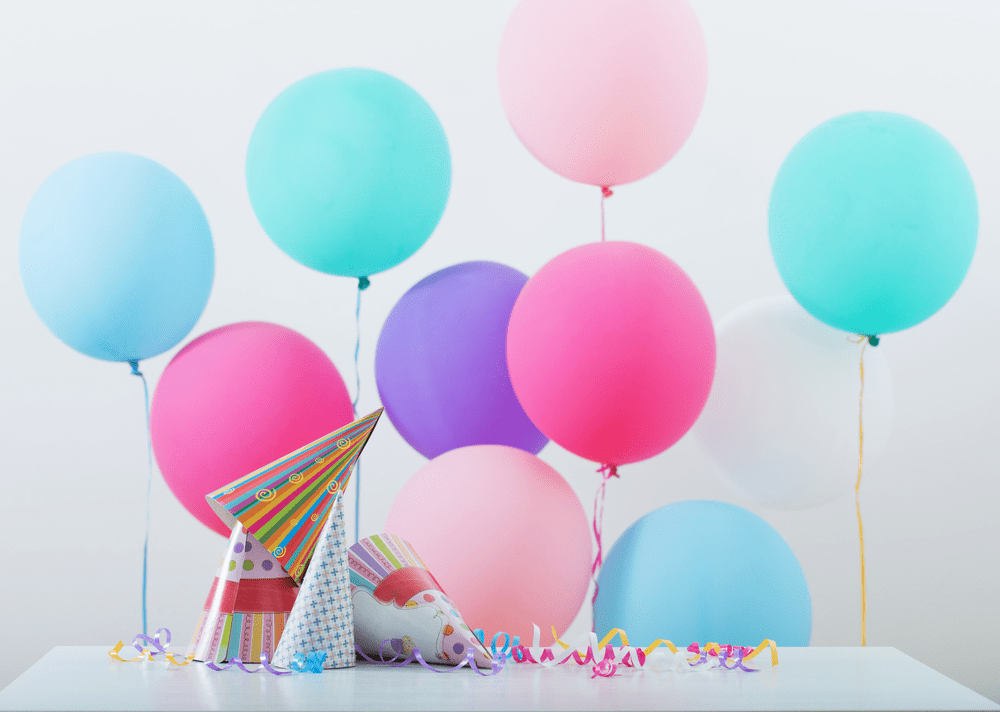 Decoração para festa de Dia das Crianças - balões