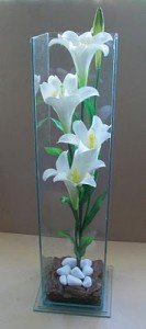 15 anos de casados: decoração para boda de cristal