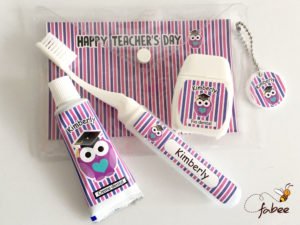 Kit Dental Personalizado Dia dos Professores